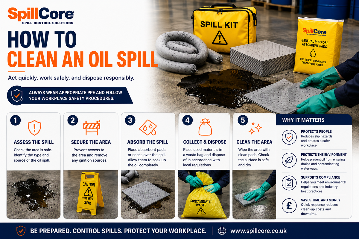 How to Clean An Oil Spill