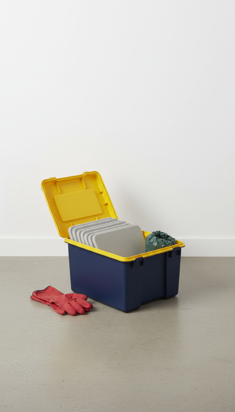 Heavy-Duty Oil Absorbent Roll