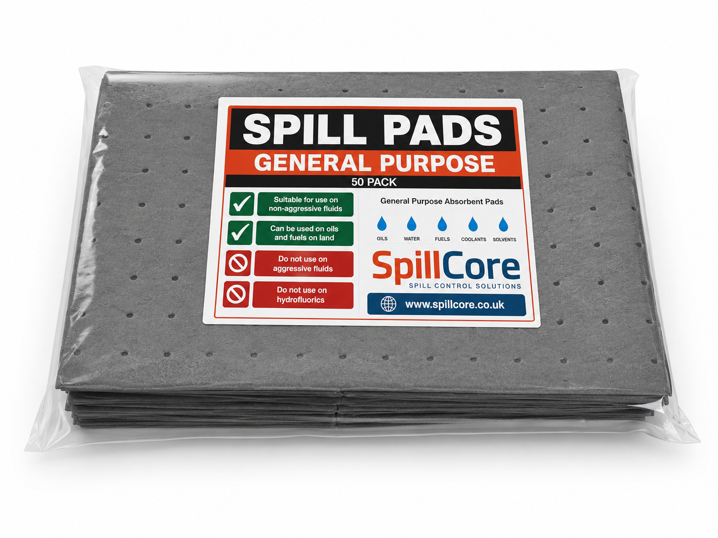 General Purpose Absorbent Pads | 50